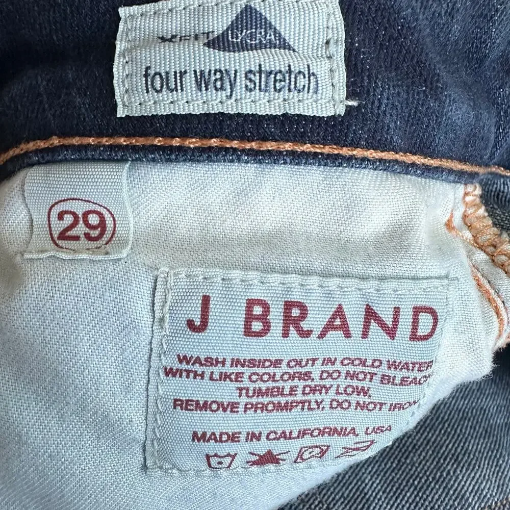 J Brand The Doll Super Flare Sz 29 Indigo Blue Dark Wash Stretch Jeans #1797‎